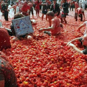 festival la tomatina di spanyol